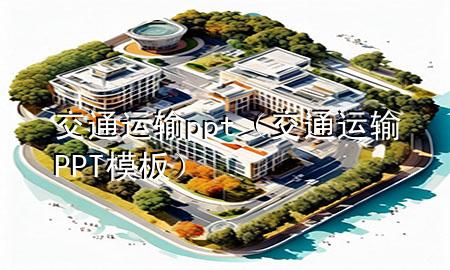 交通运输 ppt(交通运输PPT模板)