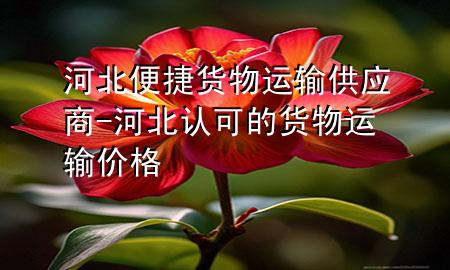 河北便捷货物运输供应商-河北认可的货物运输价格