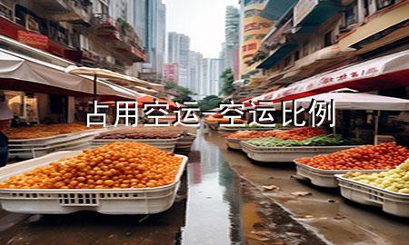 占用空运-空运比例