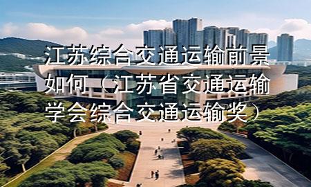 江苏综合交通运输前景如何(江苏省交通运输学会综合交通运输奖)
