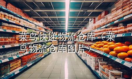 菜鸟快递物流仓库(菜鸟物流仓库图片)