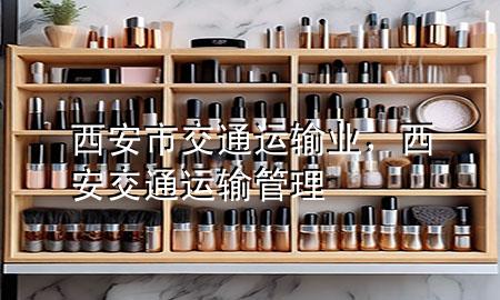 西安市交通运输业,西安交通运输管理