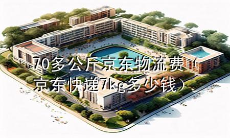 70多公斤京东物流费(京东快递7kg多少钱)