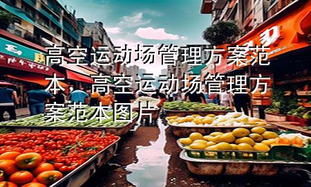 高空运动场管理方案范本,高空运动场管理方案范本图片