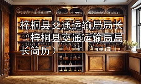 梓桐县交通运输局局长(梓桐县交通运输局局长简历)