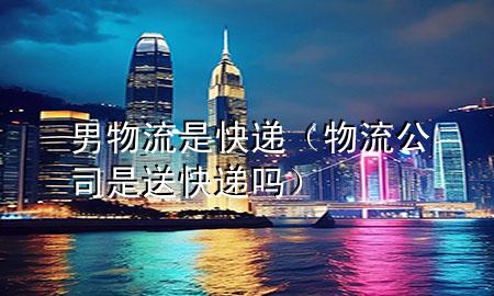 男物流是快递(物流公司是送快递吗)