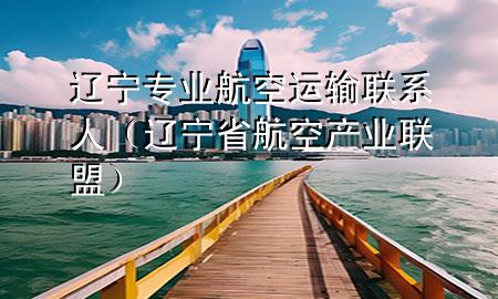 辽宁专业航空运输联系人(辽宁省航空产业联盟)
