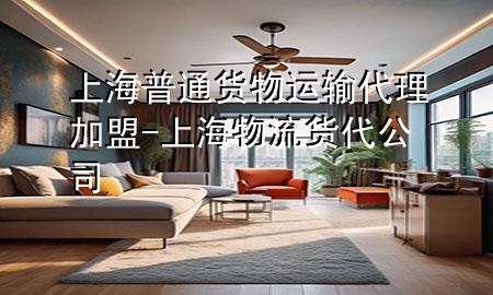上海普通货物运输代理加盟-上海物流货代公司