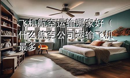 飞机航空运输哪家好(什么航空公司运输飞机最多)
