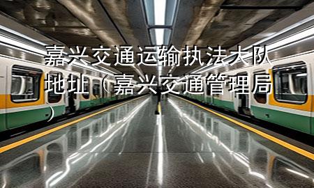 嘉兴交通运输执法大队地址(嘉兴交通管理局)