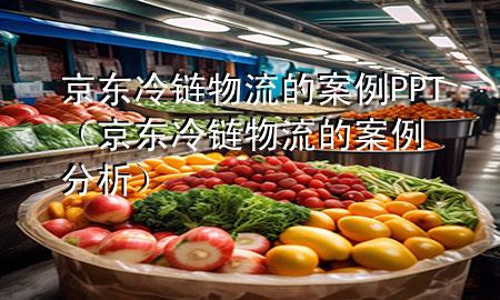 京东冷链物流的案例PPT(京东冷链物流的案例分析)