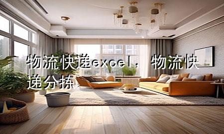 物流快递excel,物流快递分拣