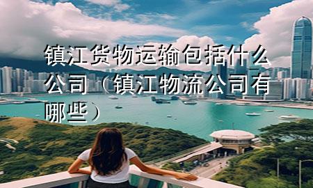 镇江货物运输包括什么公司(镇江物流公司有哪些)