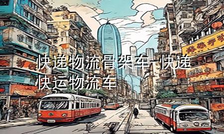 快递物流骨架车-快递快运物流车