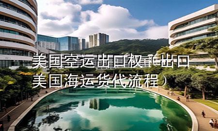 美国空运出口权(出口美国海运货代流程)