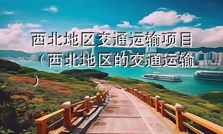 西北地区交通运输项目(西北地区的交通运输)