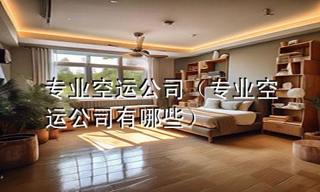 专业空运公司(专业空运公司有哪些)
