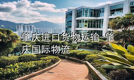 肇庆进口货物运输-肇庆国际物流