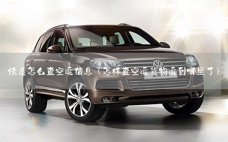 快递怎么查空运信息（怎样查空运货物运到哪里了）