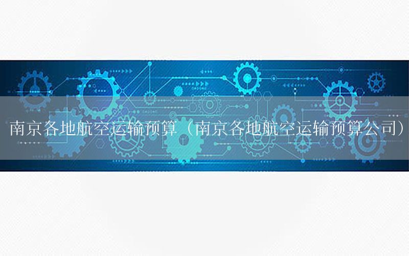 南京各地航空运输预算（南京各地航空运输预算公司）