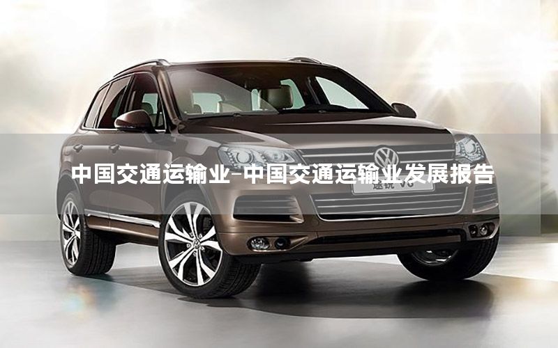 中国交通运输业-中国交通运输业发展报告