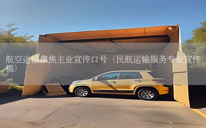 航空运输聚焦主业宣传口号（民航运输服务专业宣传稿）