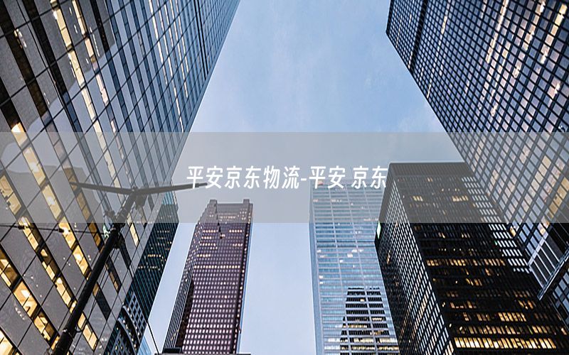 平安京东物流-平安 京东