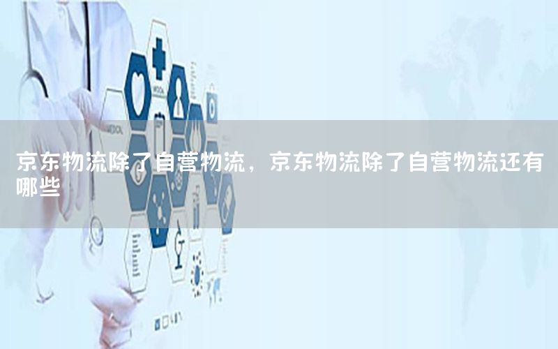 京东物流除了自营物流，京东物流除了自营物流还有哪些