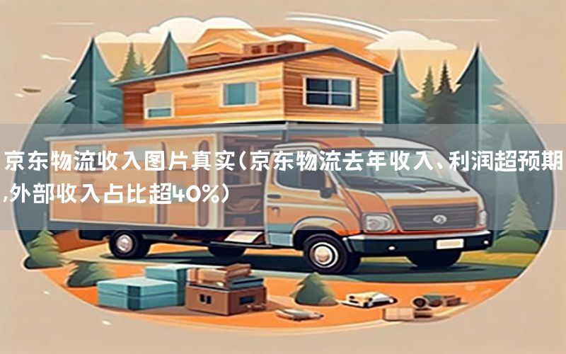 京东物流收入图片真实（京东物流去年收入、利润超预期,外部收入占比超40%）