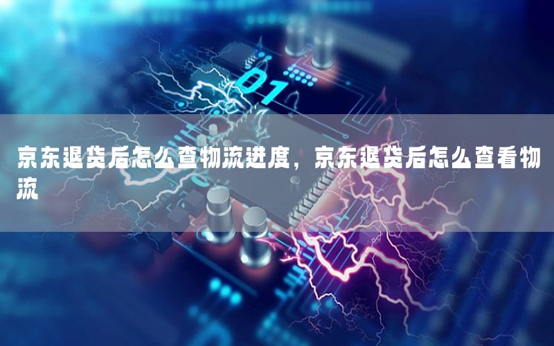 京东退货后怎么查物流进度，京东退货后怎么查看物流