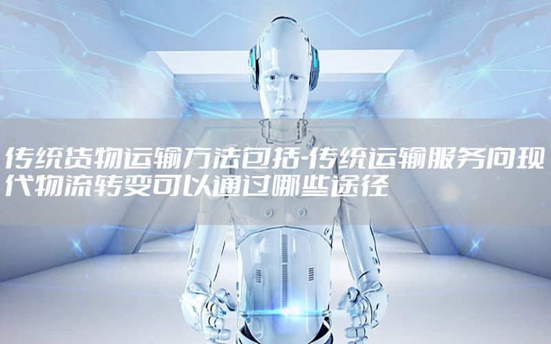 传统货物运输方法包括-传统运输服务向现代物流转变可以通过哪些途径