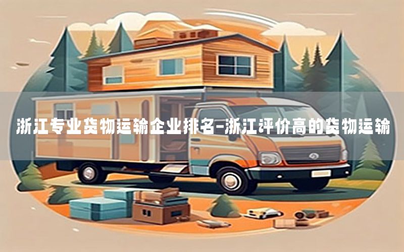 浙江专业货物运输企业排名-浙江评价高的货物运输
